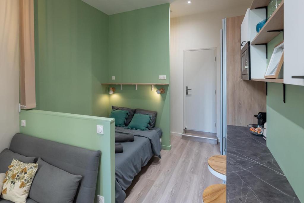 Studio Part Dieu - Cozy - Wifi Fibre Appartement Lyon Buitenkant foto