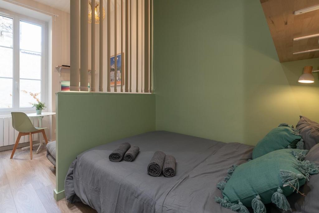 Studio Part Dieu - Cozy - Wifi Fibre Appartement Lyon Buitenkant foto